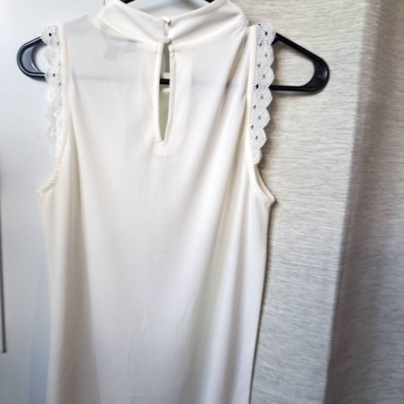 RW&Co draped neck blouse - Picture 4 of 5